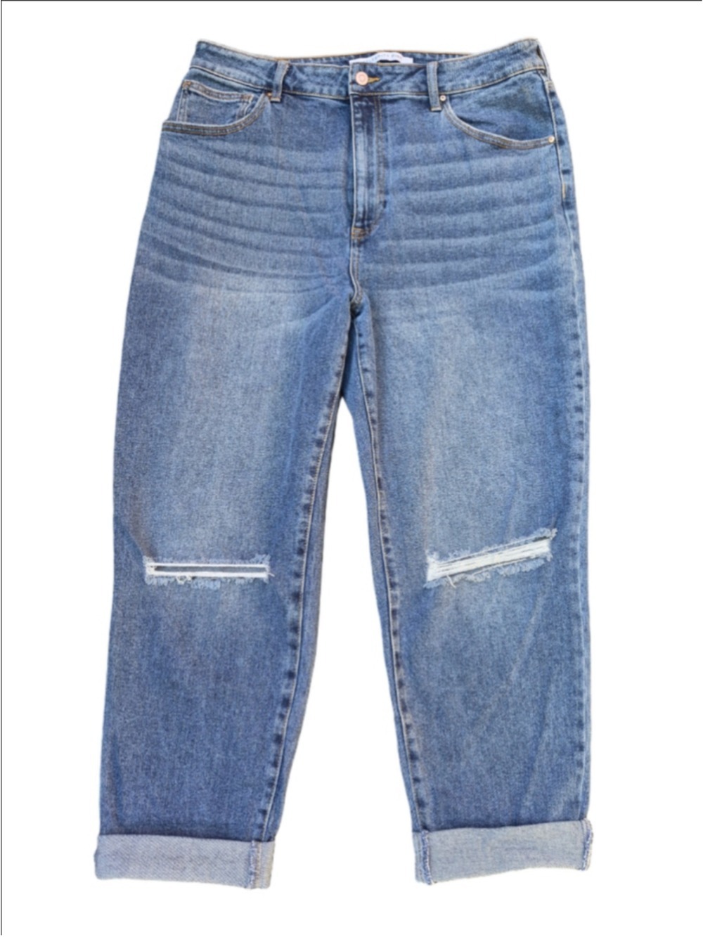 Celebrity Pink Distressed Crop Boyfriend Jeans 17/33